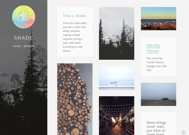 no tumblr themes sidebar Tumblr Free Themes InspirationSeek.com 2015 Sidebar 30   with
