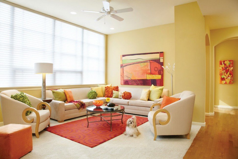 apartment design colors living room