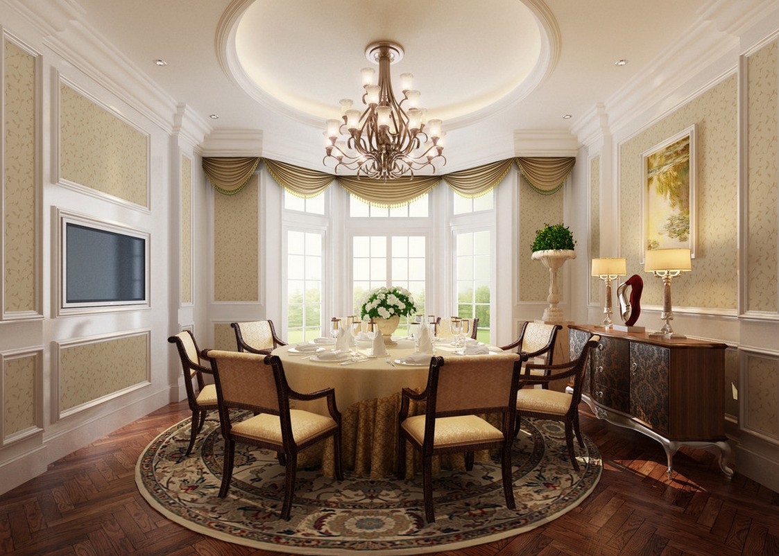 classic dining room interior design