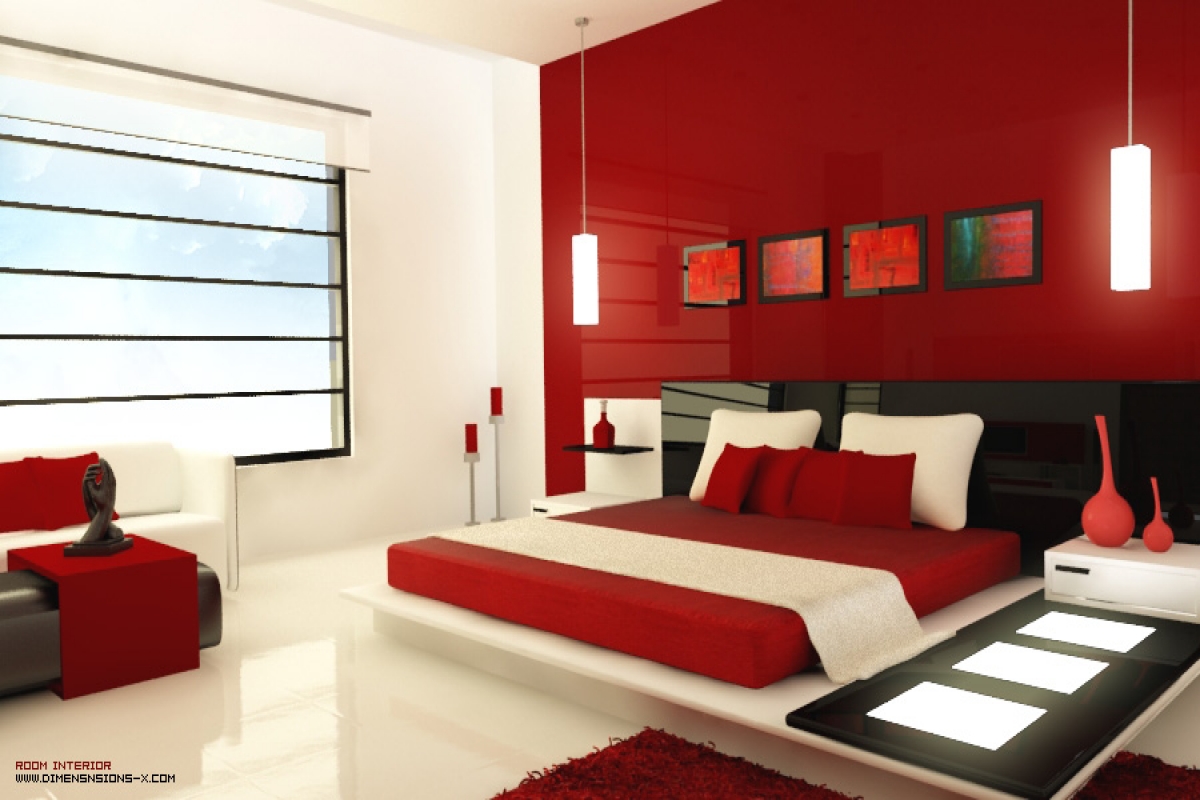 Red Feng Shui Bedroom Colors and Layout
