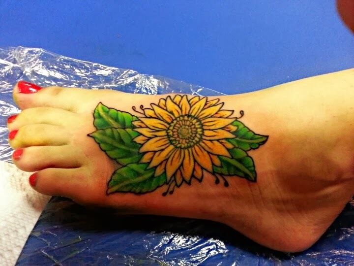 40+ Sunflower Tattoo Designs Ideas and Meaning - InspirationSeek.com