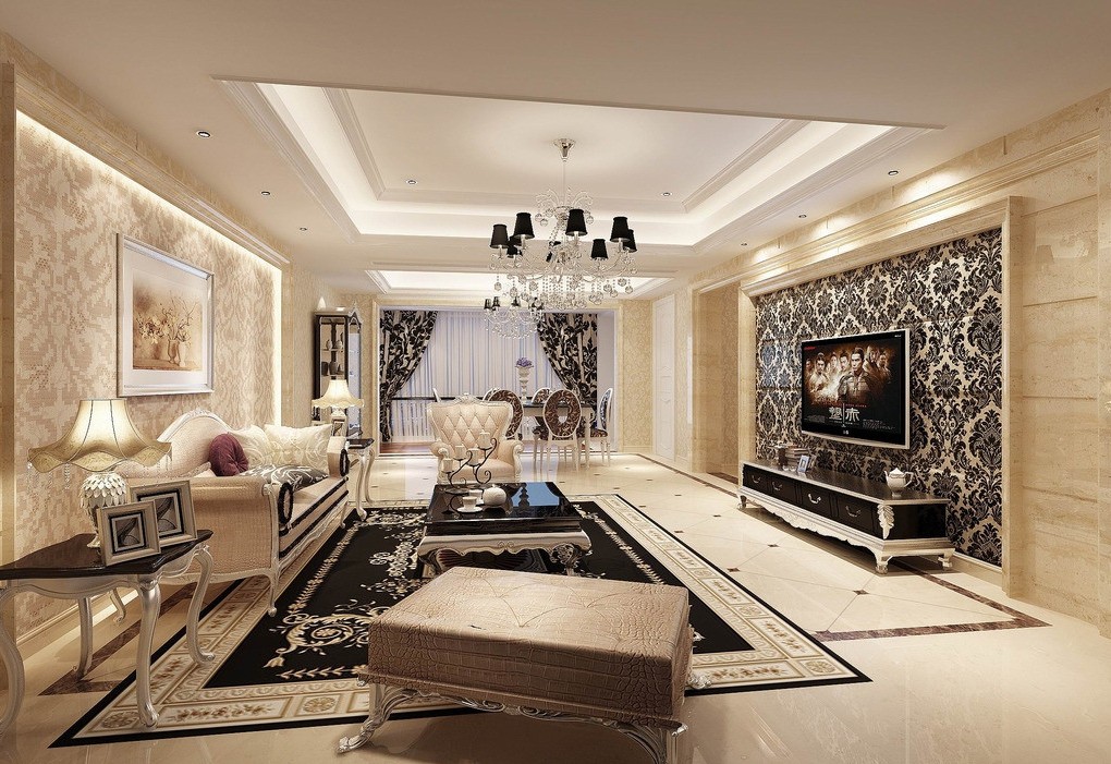 Wallpaper Design For Living Room that Can Liven Up The 