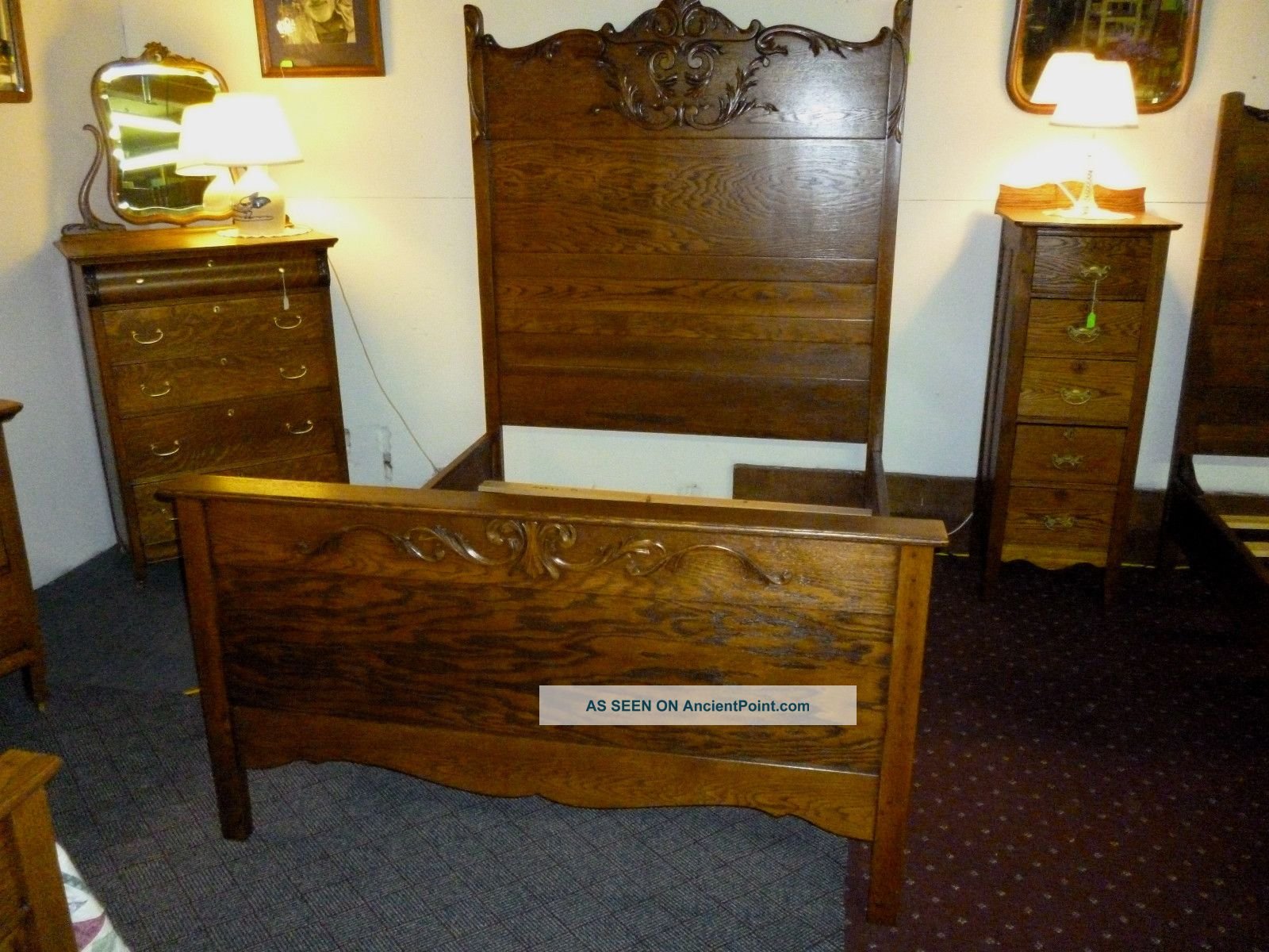 antique bedroom furniture 1900