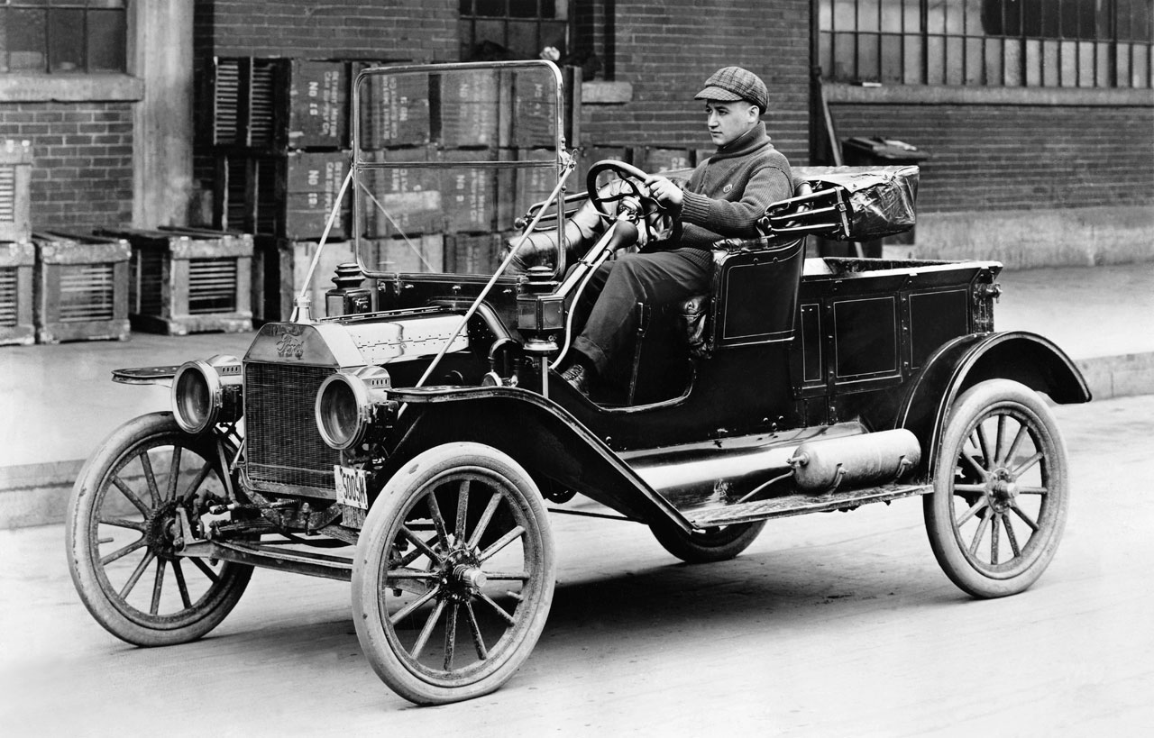 1908年福特T型车照片
