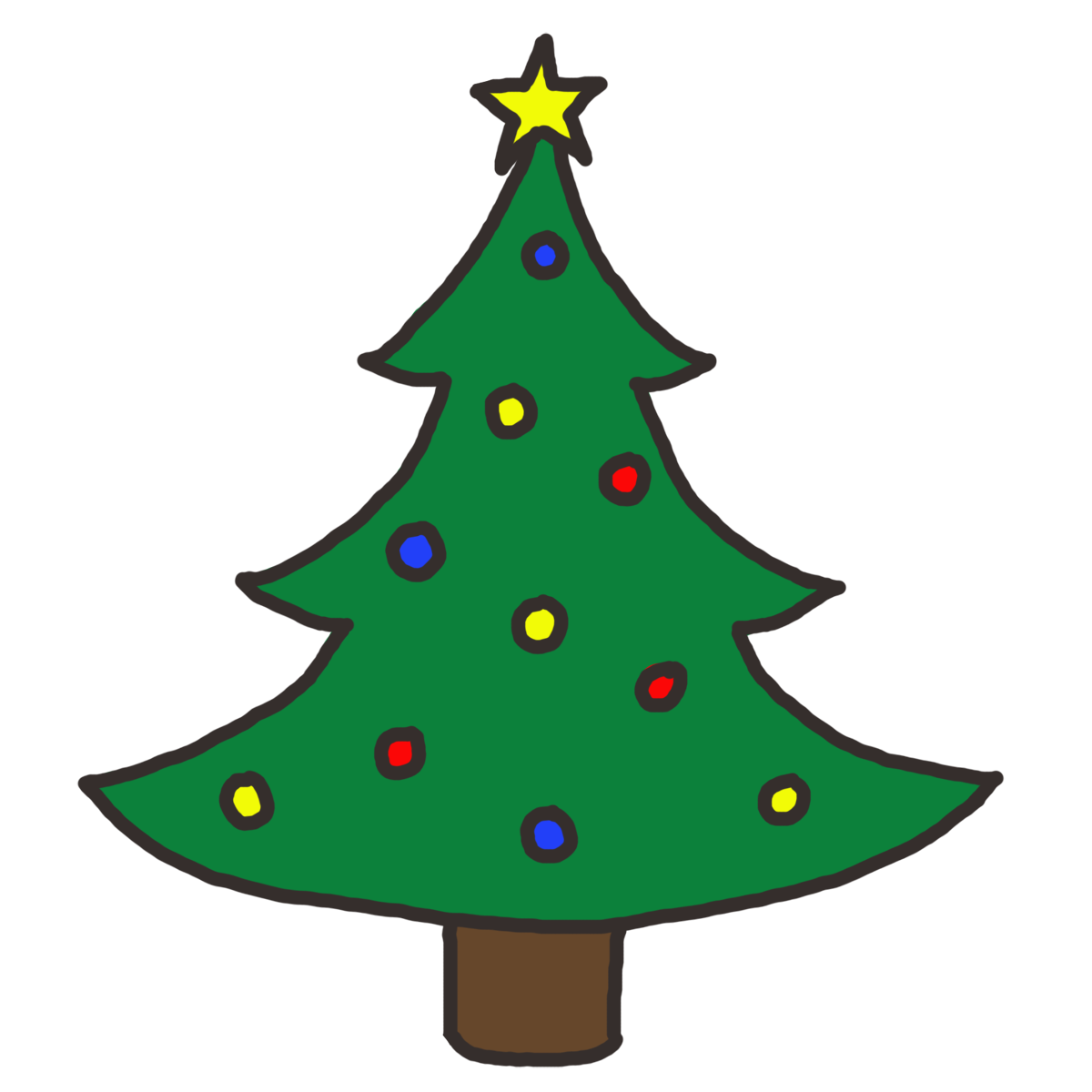 Christmas Tree Clip Art Images - InspirationSeek.com