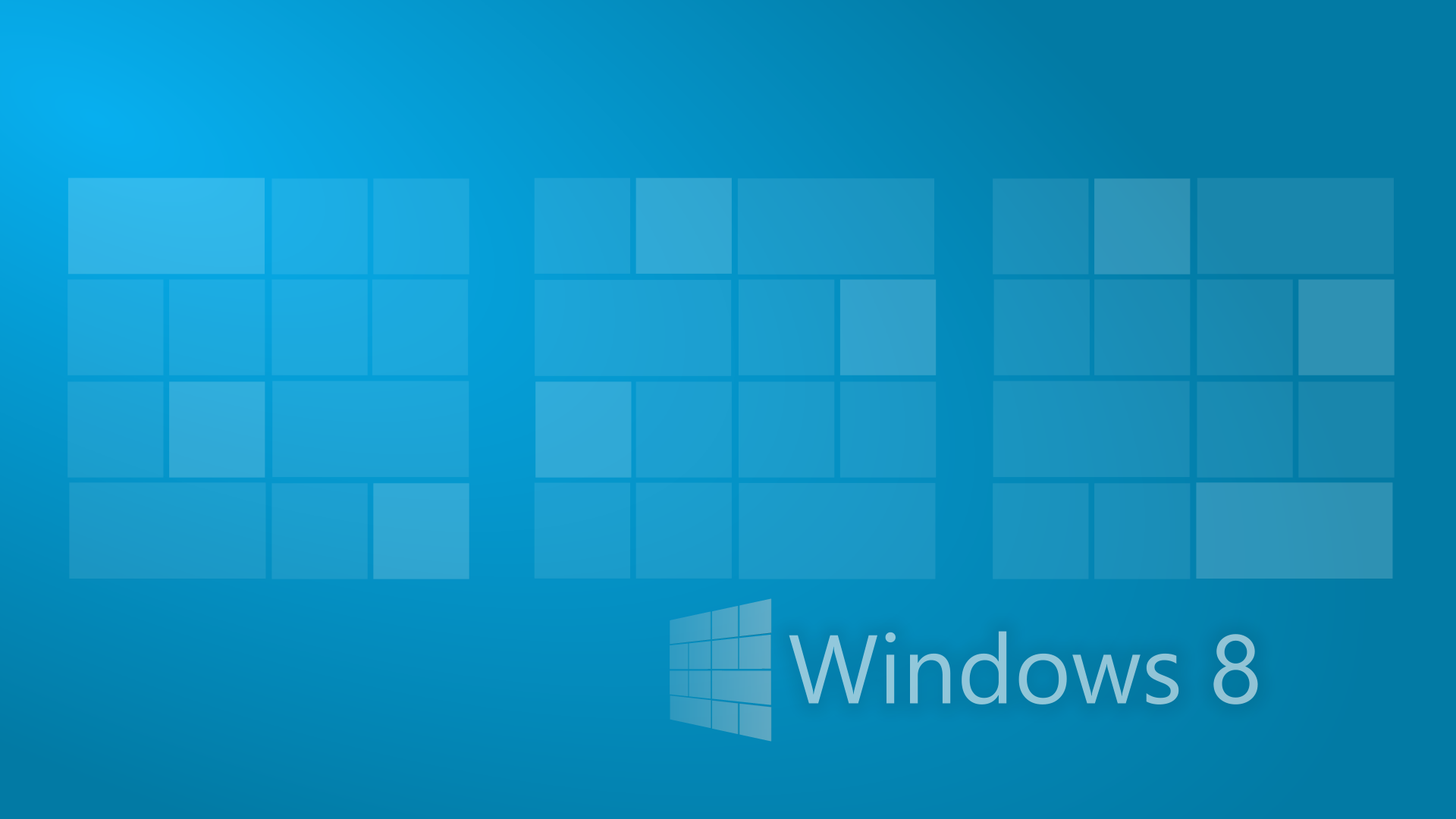 Blue Windows 8 Wallpaper