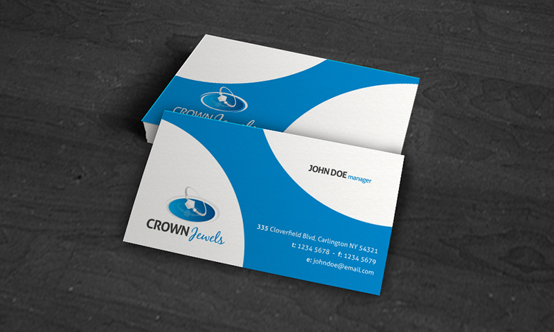 Clean and Creative Jewerly Corporate Business Cards Templates