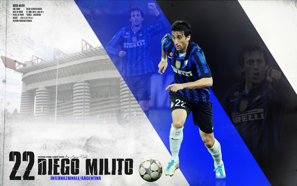 Inter Milan Diego Milito Wallpaper