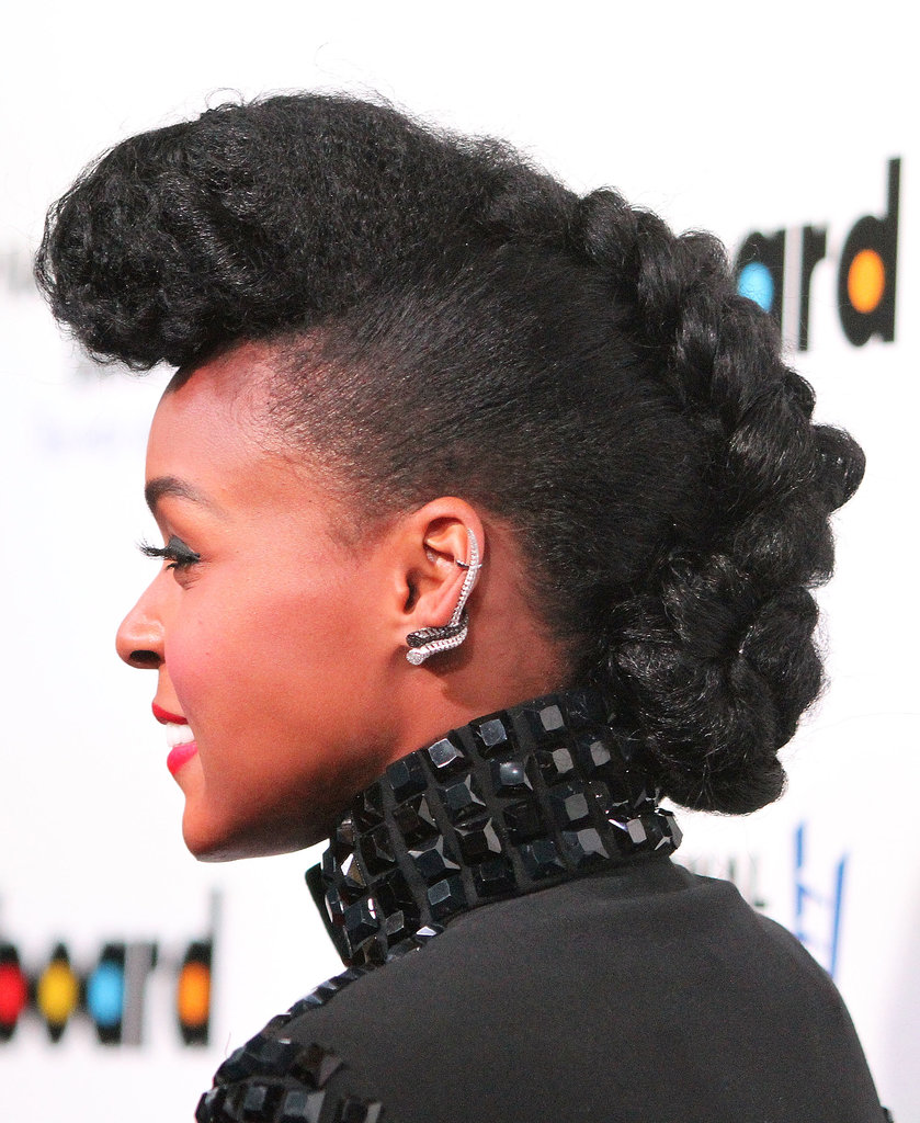 Janelle Monae Braid Hairstyle Pictures.