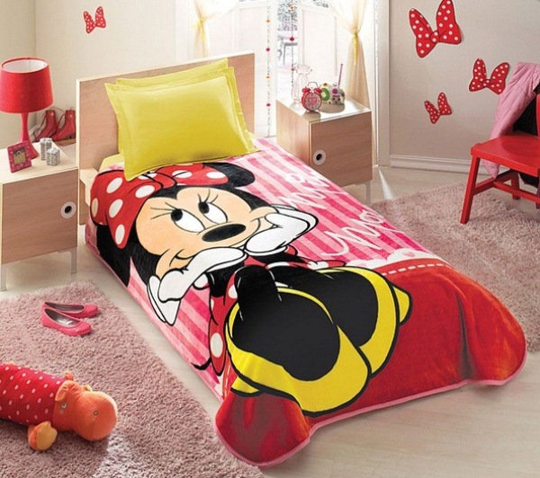 Minnie Mouse Bedroom For Kid Girl