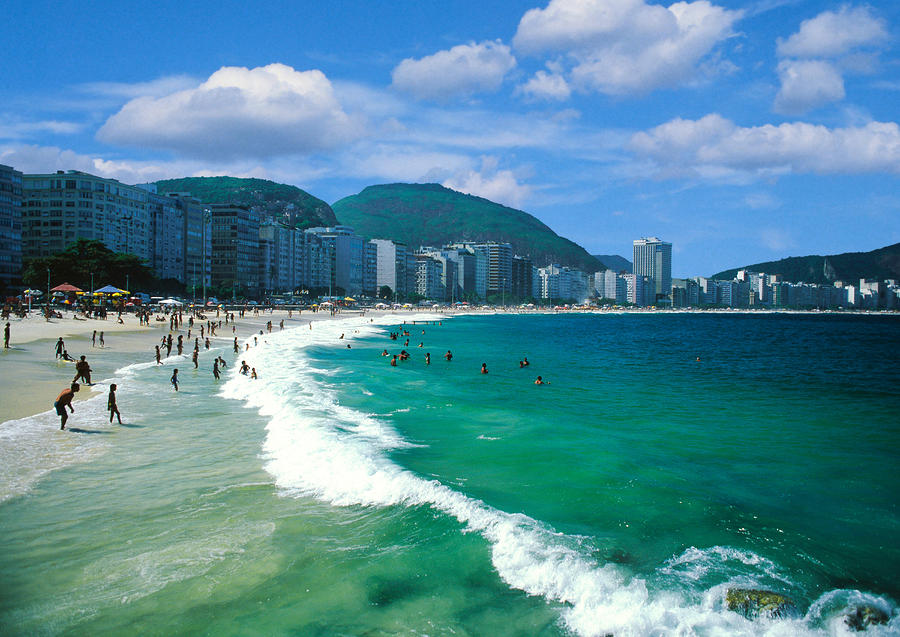 Copacabana Beach Brazil.