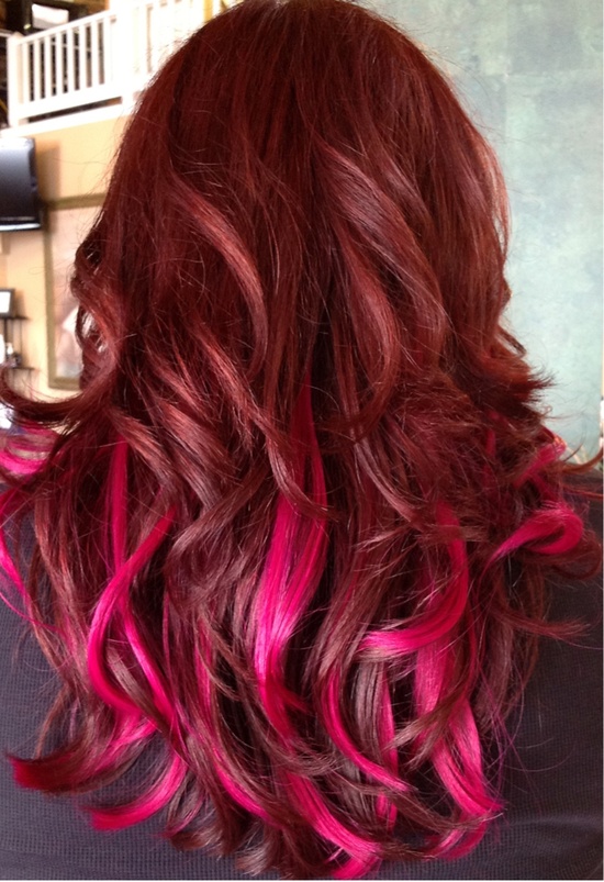 Pink In Hair Ideas