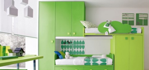 Green Kids Bedroom Ideas