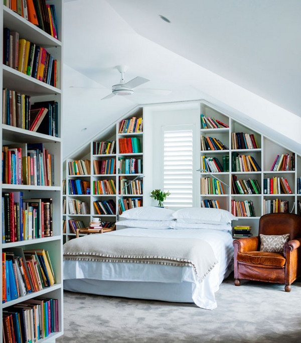  Small  Library  Design Ideas  in The Bedroom 