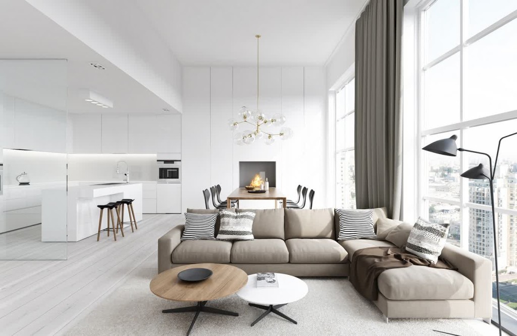 Clean Apartment Interior Design