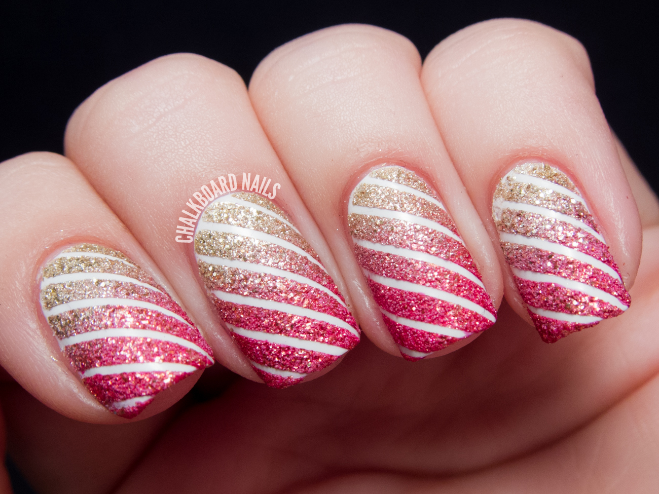 8. Fun and Colorful Striped Nail Designs - wide 2
