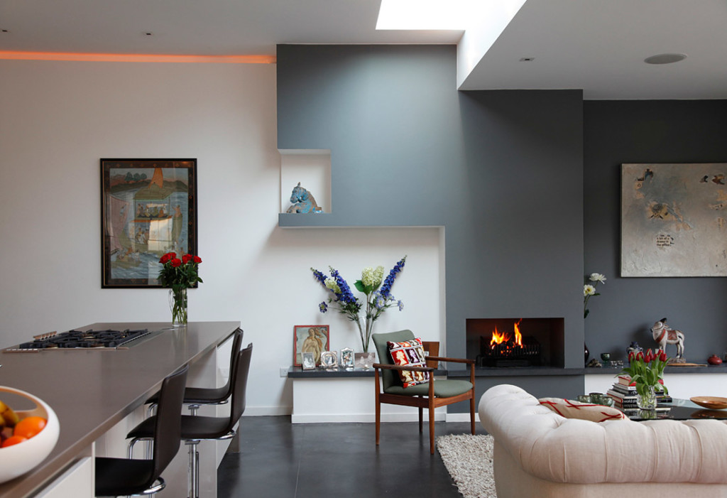Simple Modern Apartment Living Room Interior Design