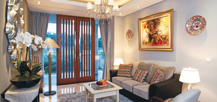Tropical Home Design Living Room Interior