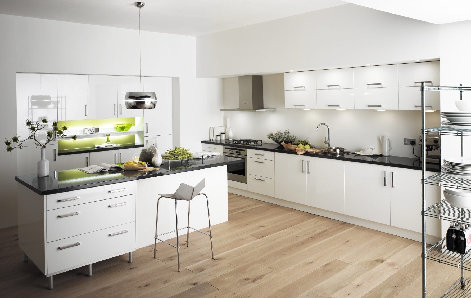 modern small kitchen design image