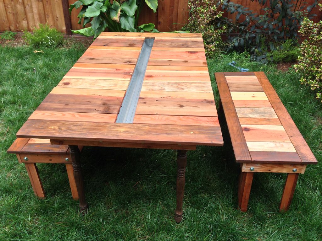 24+ Picnic Table Designs, Plans and Ideas 