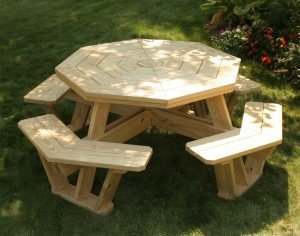 24+ Picnic Table Designs, Plans and Ideas – InspirationSeek.com