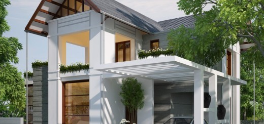 Modern White Carport Design Ideas For Minimalist Modern House Design