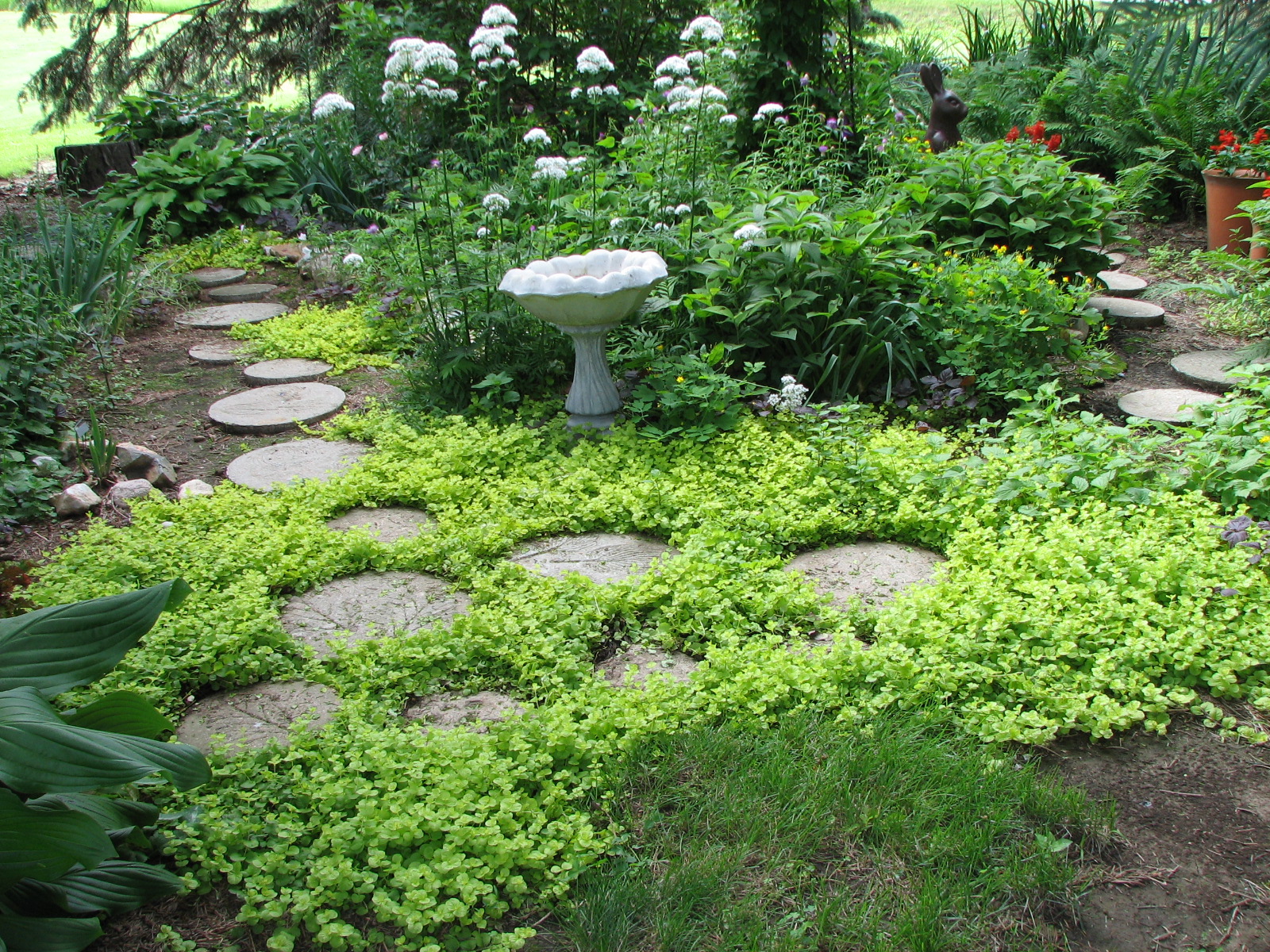 Garden Stepping Stone Design And Ideas InspirationSeekcom