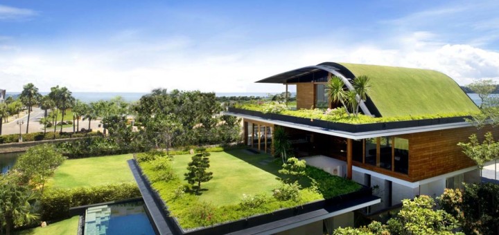 Beautiful Modern Roof Garden Design