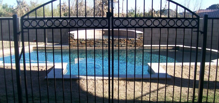 Cool Metal Fence For Pool