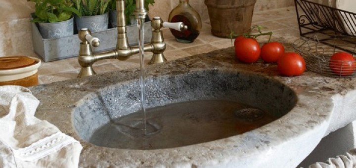 Natural Stone Sink Design Ideas