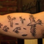 Bird Tattoos For Men on Arm