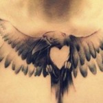Bird Tattoos For Men on Full Chest