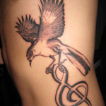 Bird Tattoos For Men on Rib