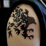 Bird Tattoos For Men on Shoulder