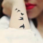 Bird Tattoos For Women on Hand