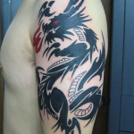 Dragon Tattoo Tribal For Men