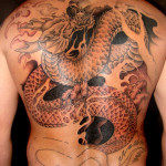 Dragon Tattoos For Men on Full Back Pictures