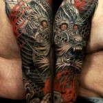 Dragon Tattoos For Men on Full Sleeve