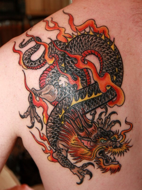 75 Dragon Tattoo Designs For Men and Women - InspirationSeek.com