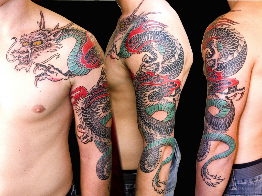 75 Dragon Tattoo Designs For Men and Women - InspirationSeek.com