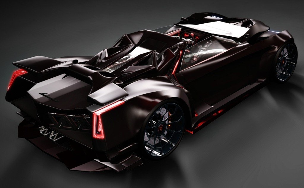Lamborghini Diverso Hybrid is Similar to Batman Car - InspirationSeek.com