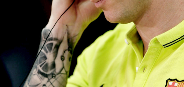 Lionel Messi Tattoo Sleeve