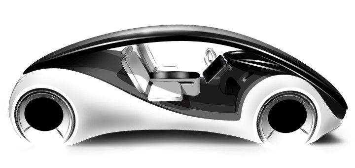 Apple iCar Concept Photo From Side