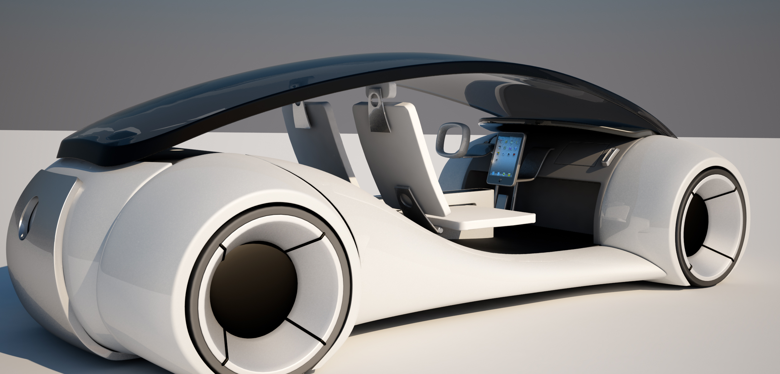 Apple iCar Concept, The Futuristic Electric Car From Apple