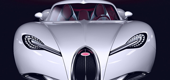 Bugatti Chiron Concept Front Photo