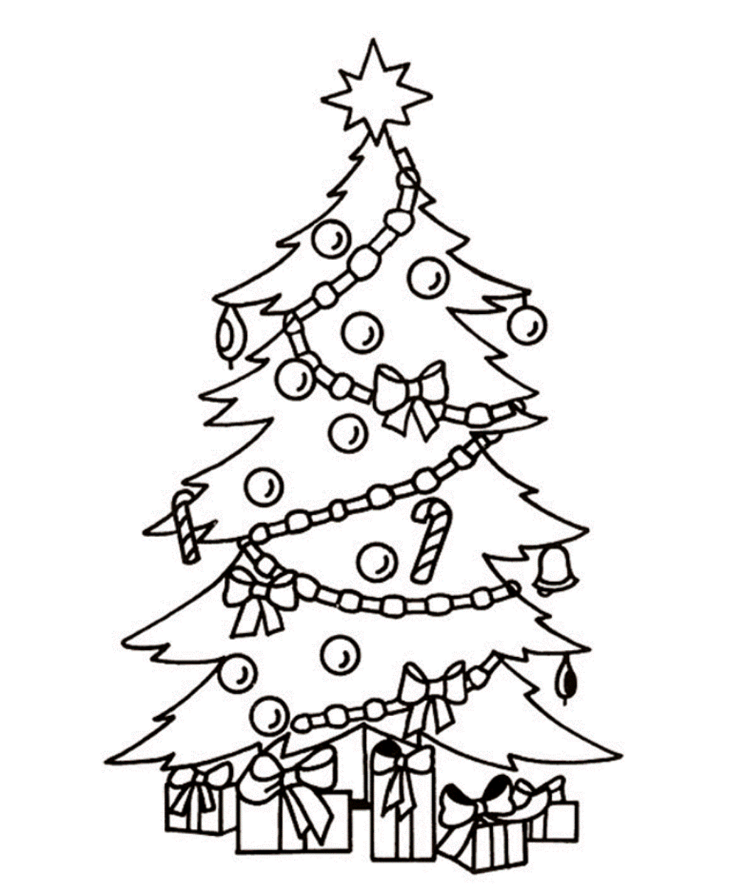 Christmas Tree Free Print