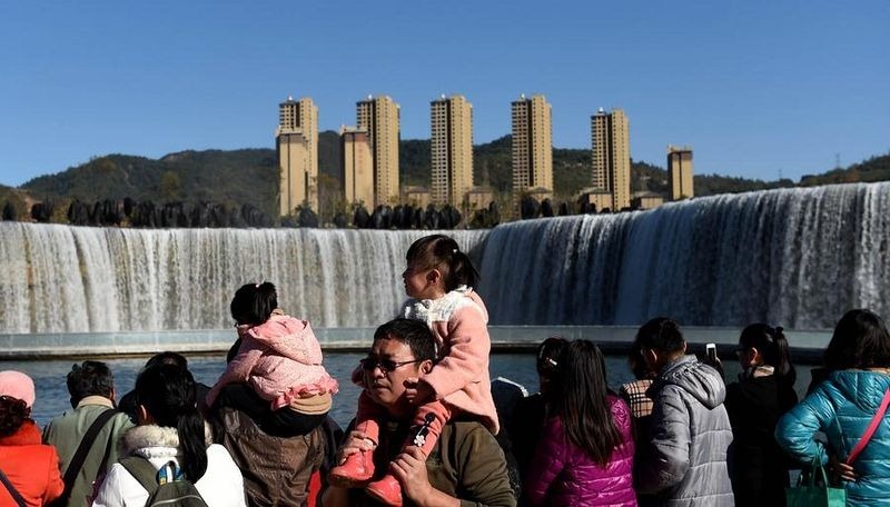 China Man-Made Waterfall Pictures