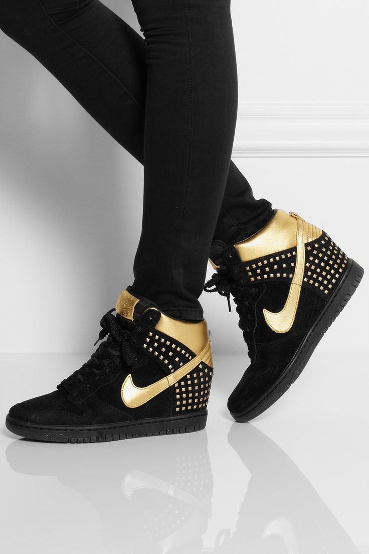 Nike Sneaker Wedges Outfits For Girl