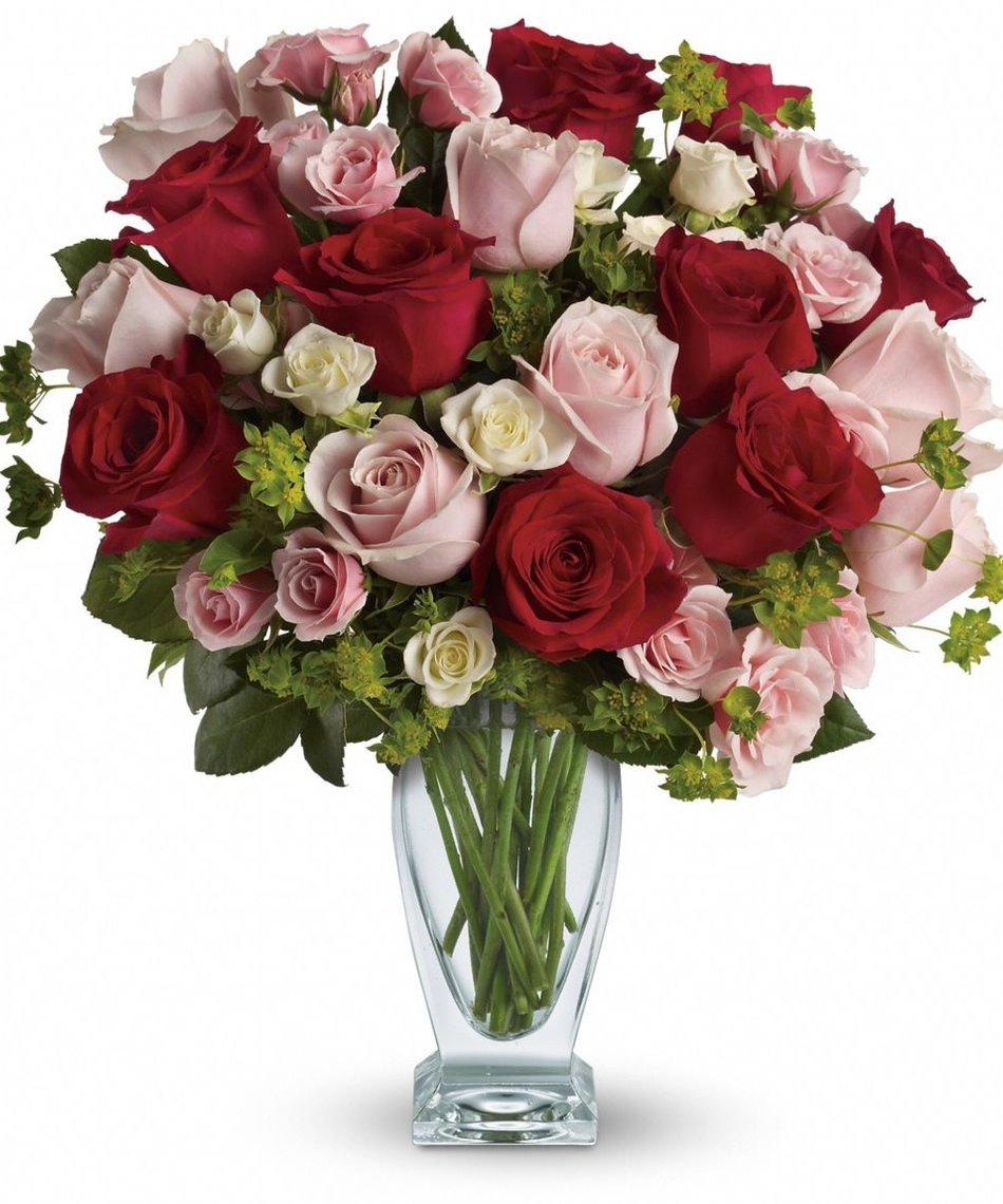 Valentine's Day Roses Arrangements Ideas