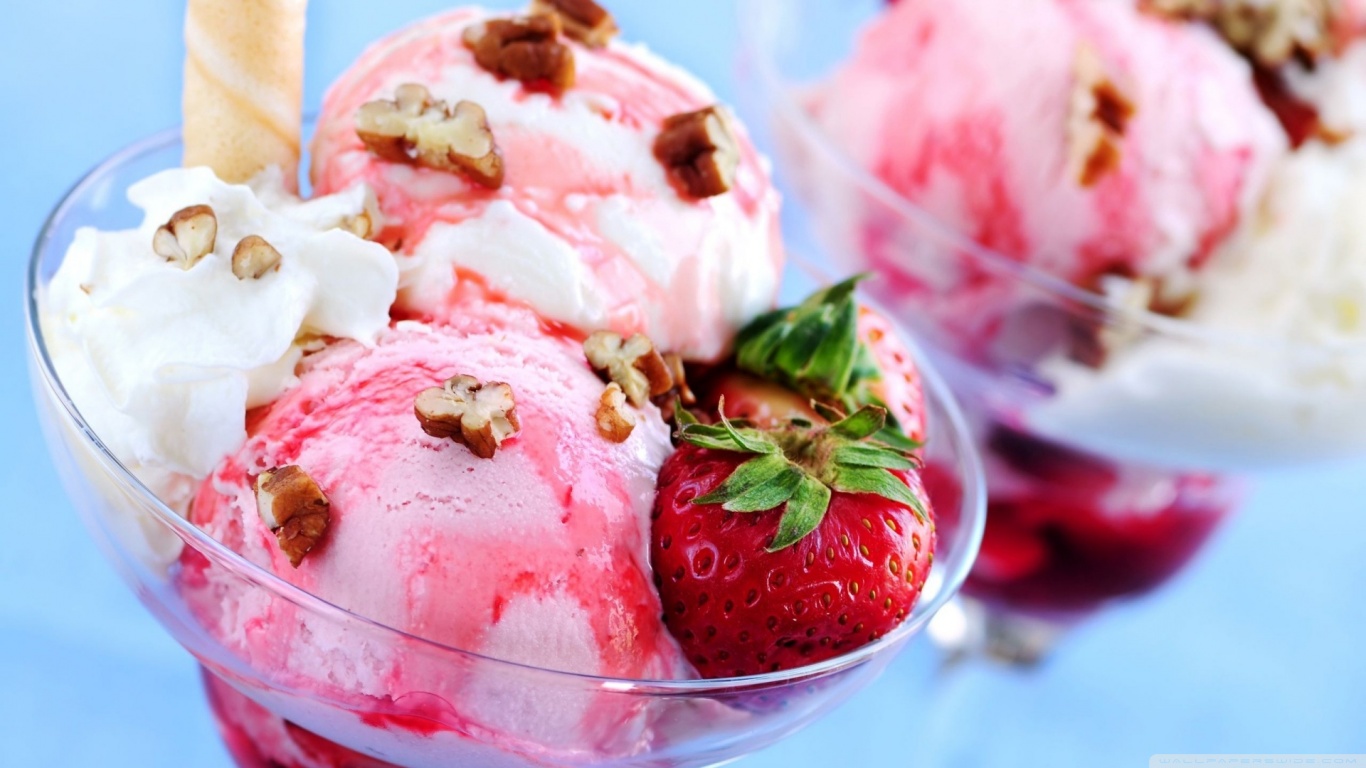 Ice Cream Strawberry Pictures